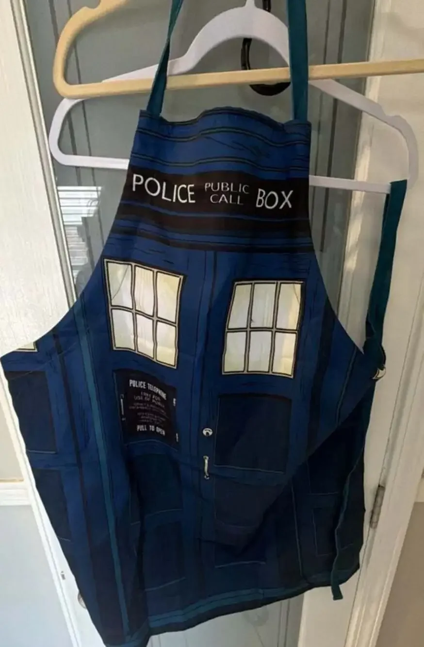 Doctor Who Seven20 TARDIS Police Box Kitchen Apron